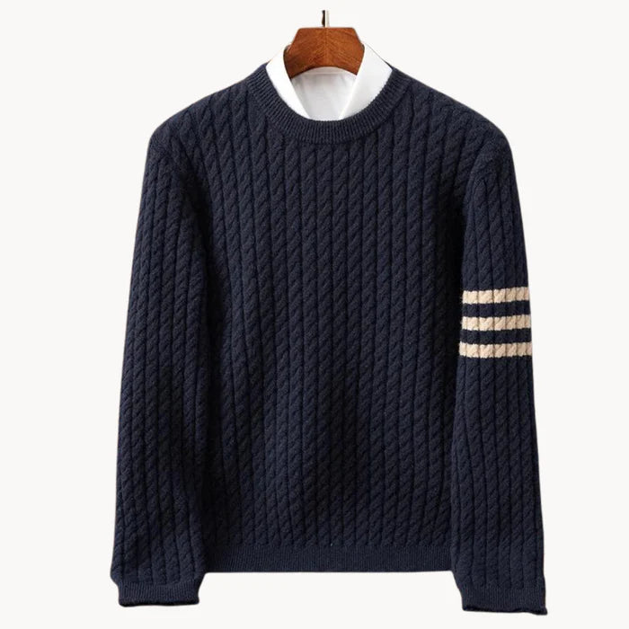 Herren Pullover aus Kaschmir in Grobstrick