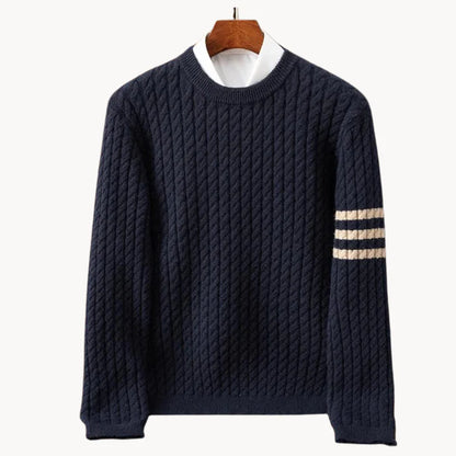 Herren Pullover aus Kaschmir in Grobstrick