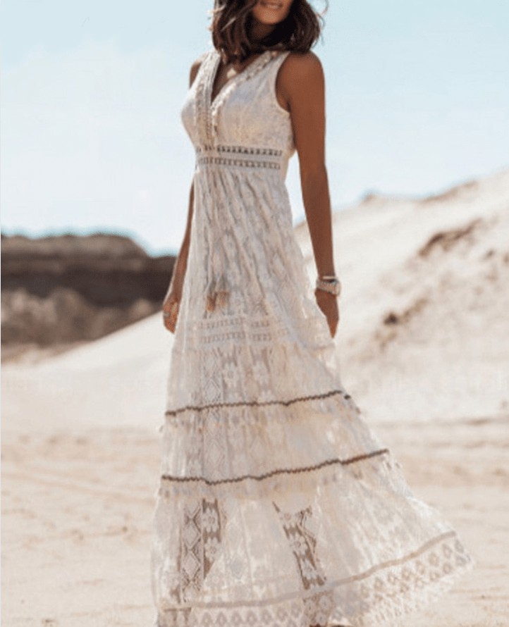 Elegantes Boho-Kleid